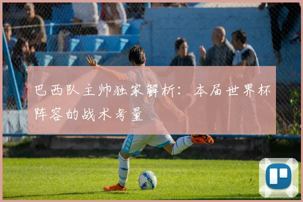 巴西队主帅独家解析：本届世界杯阵容的战术考量